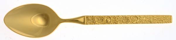 Florentine-Gold (Gold Electroplate) Teaspoon