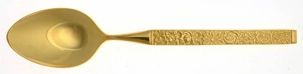 Florentine-Gold (Gold Electroplate) Place/Oval Soup Spoon
