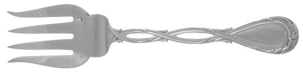 Royal (Sterling) Medium Solid Cold Meat Serving Fork