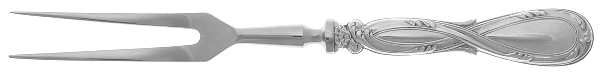 Royal (Sterling) Small Steak Carving Fork with Stainless Prongs