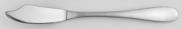 Sonya (Stainless, 18-8) Flat Handle Master Butter Knife