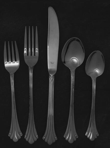 Warrington (Stainless) 5 Piece Place Setting