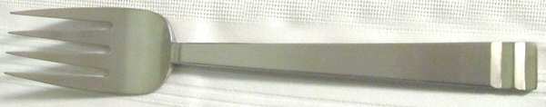 Satin Soho Large Solid Cold Meat Serving Fork