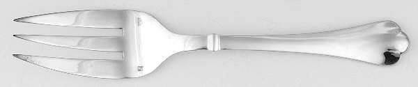 Cardinal (Silverplate) Medium Solid Cold Meat Serving Fork