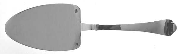 Cardinal (Silverplate) Pastry Server with Stainless Blade
