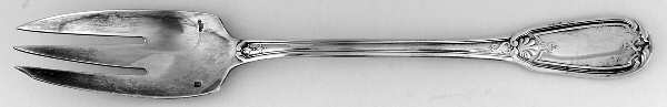 Lavalliere (Silverplate) Solid Serving Fork