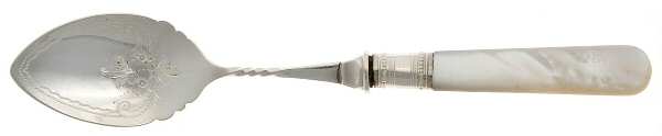 Flatware (Plated Bolster) Ice Cream Spoon Individual