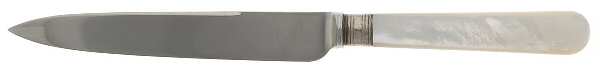 Flatware (Plated Bolster) Individual Fruit Knife with Stainless Blade