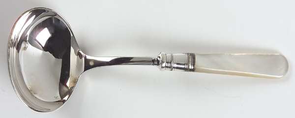 Flatware (Plated Bolster) Solid Gravy Ladle