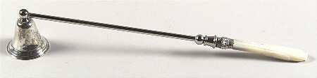 Flatware (Plated Bolster) Silverplate Candle Snuffer