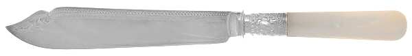 Flatware (Plated Bolster) Individual Fish Knife with Silverplate Blade