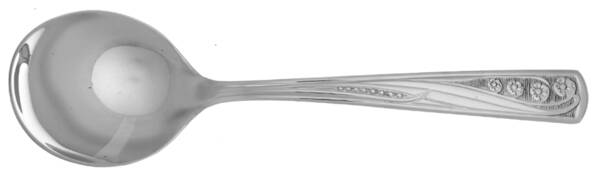Loveliness (Stainless) Round Bowl Soup Spoon (Cream Soup)