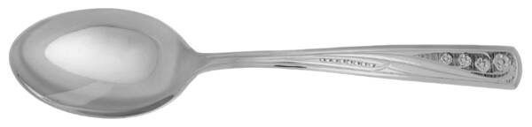 Loveliness (Stainless) Solid Serving Spoon