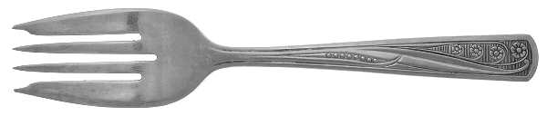 Loveliness (Stainless) Individual Salad Fork