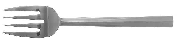 Maxwell (Stainless) Large Solid Cold Meat Serving Fork