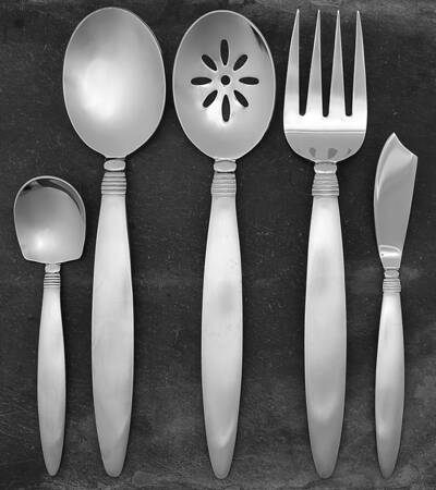 Satin Raleigh (Stainless) 5 Piece Hostess Set