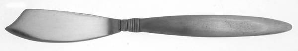 Satin Raleigh (Stainless) Flat Handle Master Butter Knife