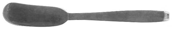 Nordic (Sterling) Flat Handle Butter Spreader