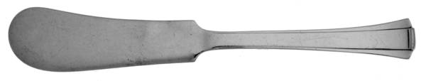 Papyrus (Sterling) Flat Handle Butter Spreader