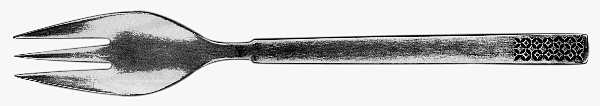 PEG1 (STAINLESS) Individual Salad Fork