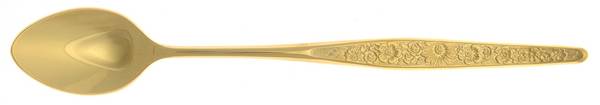 Golden Marguerite (Gold Electroplate) Iced Tea Spoon