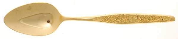 Golden Marguerite (Gold Electroplate) Tablespoon (Serving Spoon)
