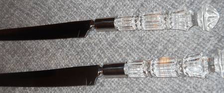 PHF1 (Stainless, Crystal) Large Stainless Blade Roast Carving Knife