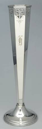 Silverplate Hollowware 20" Vase