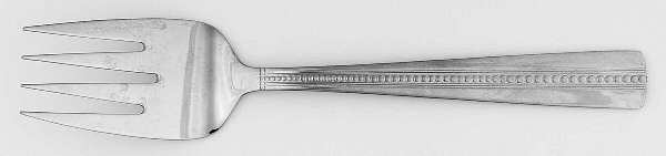 Strand (Stainless) Medium Solid Cold Meat Serving Fork
