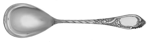 P7R1 (Silverplate) Solid Salad Serving Spoon
