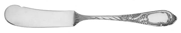 P7R1 (Silverplate) Flat Handle Master Butter Knife
