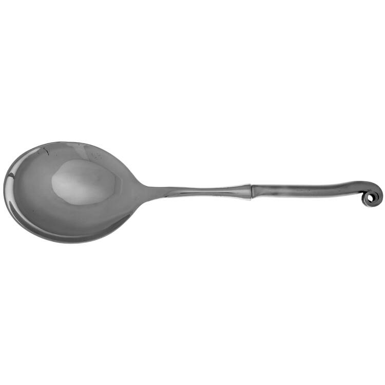 PII8 (STAINLESS) Casserole Spoon with Smooth Stainless Bowl HC