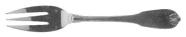 Sevigne (Sterling, Old) Individual Solid Fish Fork