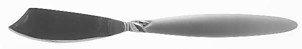 Satin Laurel (Stainless) Flat Handle Master Butter Knife
