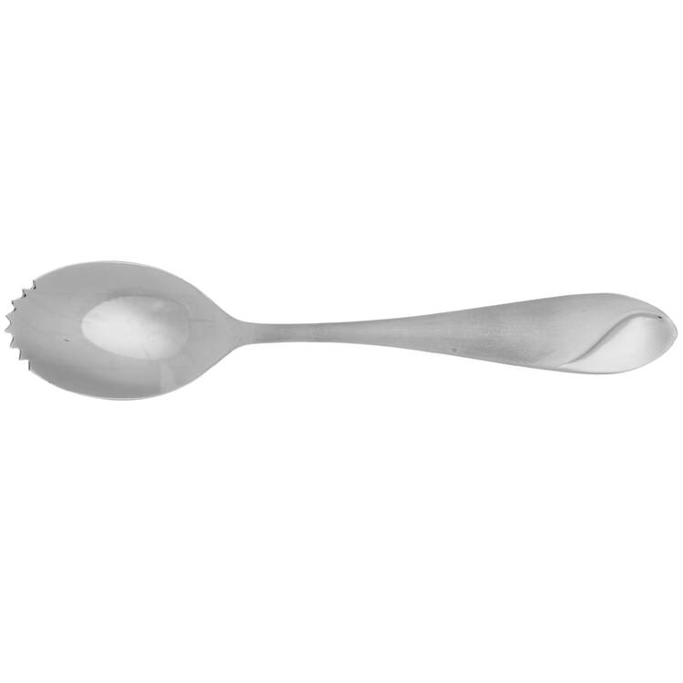 Sand & Seas (Stainless) Fruit/Orange Spoon Individual, Serrated Bowl HC