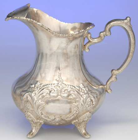 Crest of Windsor (Sterling, Hollowware) Sterling Water Pitcher