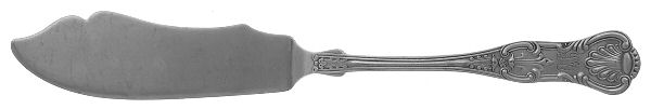 PKD2 (Sterling) Flat Handle Master Butter Knife