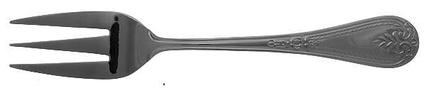 Abigail (Stainless) Large Solid Cold Meat Serving Fork