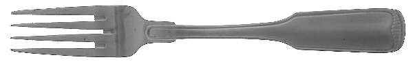 Sierra Satin (Stainless) Individual Salad Fork