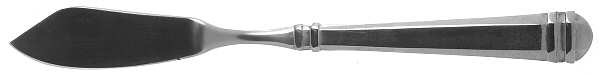 Hannah (Stainless, 18-8) Flat Handle Master Butter Knife