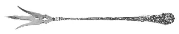 Daisy (Sterling, 1908) Large Lettuce Serving Fork