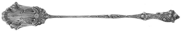 Poppy (Sterling, 1908) Large Horseradish Serving Spoon