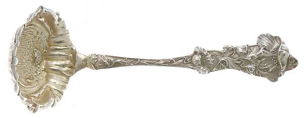 Poppy (Sterling, 1908) Solid Piece Cream Ladle
