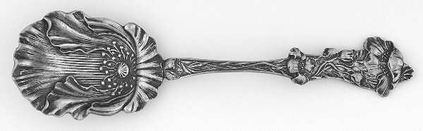 Poppy (Sterling, 1908) Sugar Shell Spoon