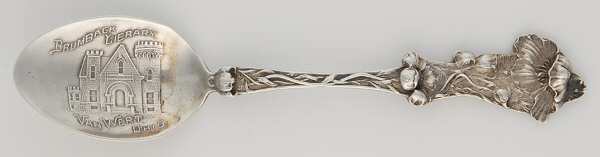 Poppy (Sterling, 1908) Souvenir Spoon (Five O'Clock)