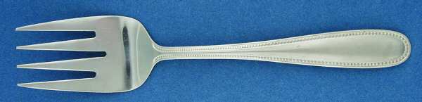 Satin Monaco (Stainless) Medium Solid Cold Meat Serving Fork