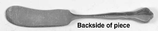 Chippendale (Sterling) Flat Handle Butter Spreader
