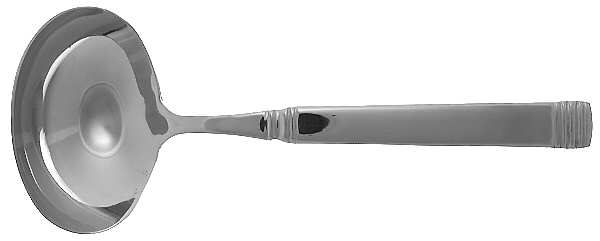 Nicole Mirror (Stainless) Solid Gravy Ladle