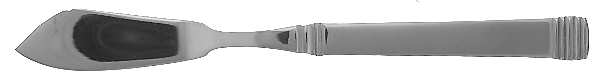 Nicole Mirror (Stainless) Flat Handle Master Butter Knife