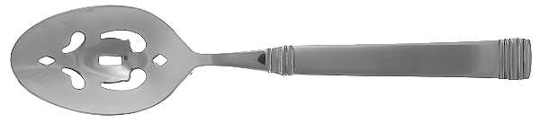 Nicole Mirror (Stainless) Pierced Tablespoon (Serving Spoon)